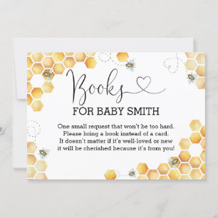 Invitation Oh Babee Books for Baby shower Encape Card