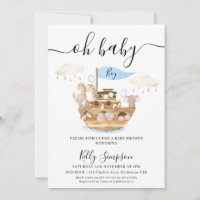 Oh Baby Boys Noahs Arch Baby shower