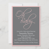 Oh Baby Posh Baby shower pour fille