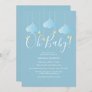Invitation Oh Baby Twinkle Twinkle Baby shower / Sprinkle