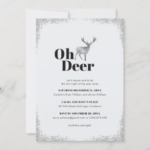 Invitation Oh Deer