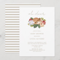 Oh Deer Woodland Baby shower |