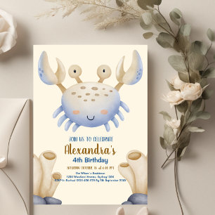 Invitation Oh Garçon Sous La Mer Anniversaire
