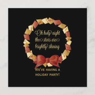 Invitation Oh Holy Night Lyrics Design