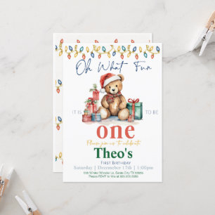 Invitation Oh Quel plaisir d'être un ours en peluche Invitati