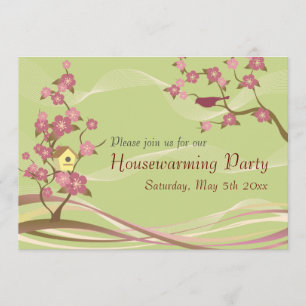 Invitation Oiseau House House House House Houseclimate Party 