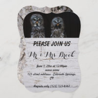 Oiseaux de nuit Aiment Branches Destin Destinée