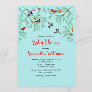 Invitation Oiseaux d'Hiver