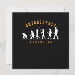 Invitation Oktoberfest Evolution Beer Festival Pretzel Draft