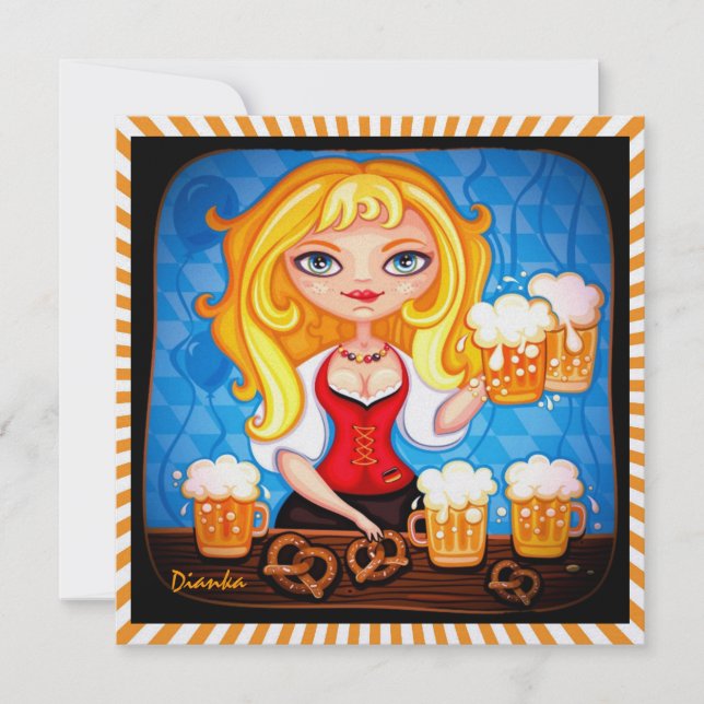 Invitation Oktoberfest - Octoberfest (Devant)