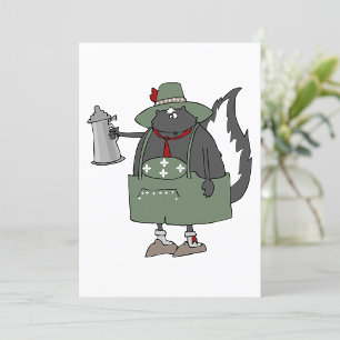 Invitation Oktoberfest Skunk