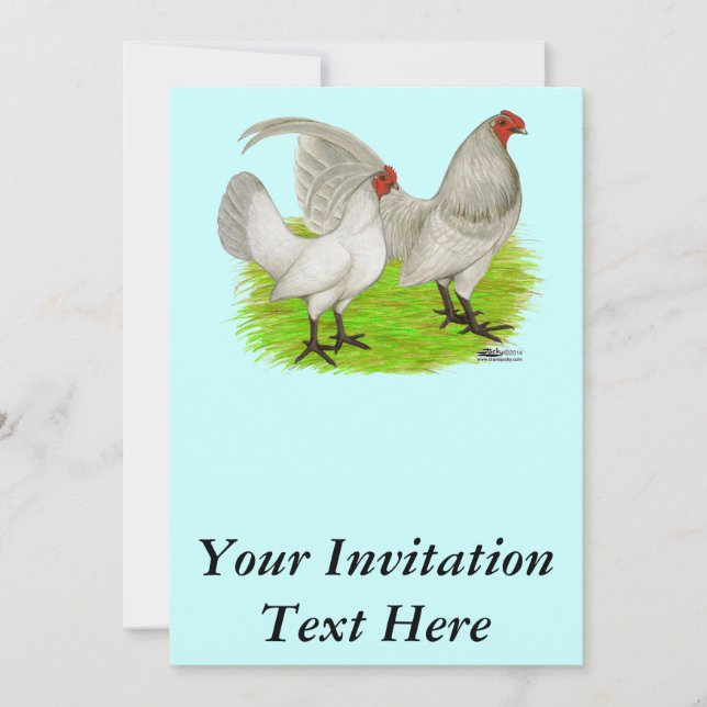 Invitation Old English Game (Devant)