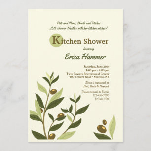 Invitation Olive Branches