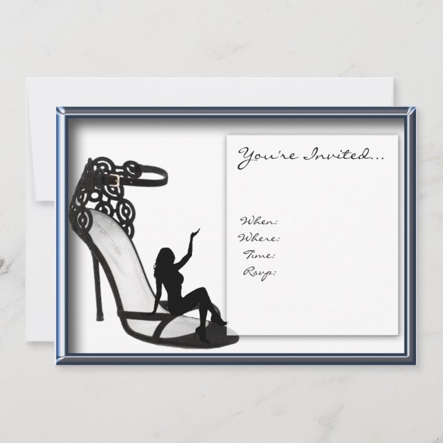 Invitation Ombre Stiletto (Devant)