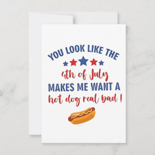 Invitation On dirait que le 4 juillet me donne envie