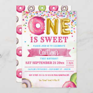Invitation On est les premiers confettis d'anniversaire de