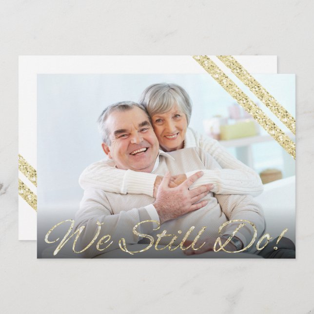 Invitation On fait toujours ! | 50e anniversaire de Modern (Devant / Derrière)