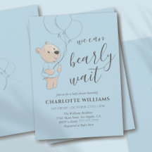 On Peut Attendre | Baby shower de l'ours en peluch