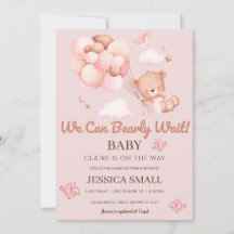 On peut attendre le Baby shower rose