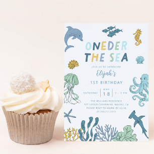 Invitation ONE der The Sea Boy 1er anniversaire