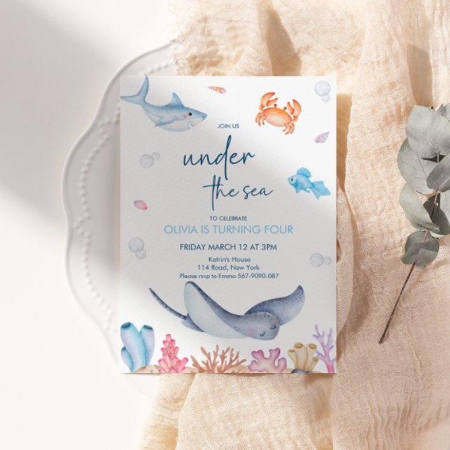 Invitation ONEder La Mer 1er anniversaire (Créateur téléchargé)