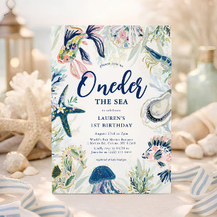 Invitation Oneder sous la mer 1er anniversaire