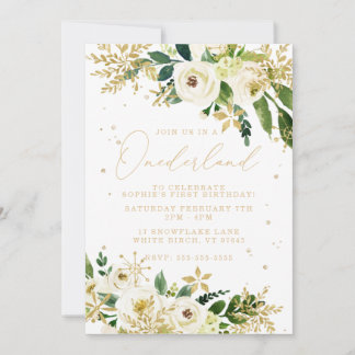 Invitation Onederland Un premier anniversaire