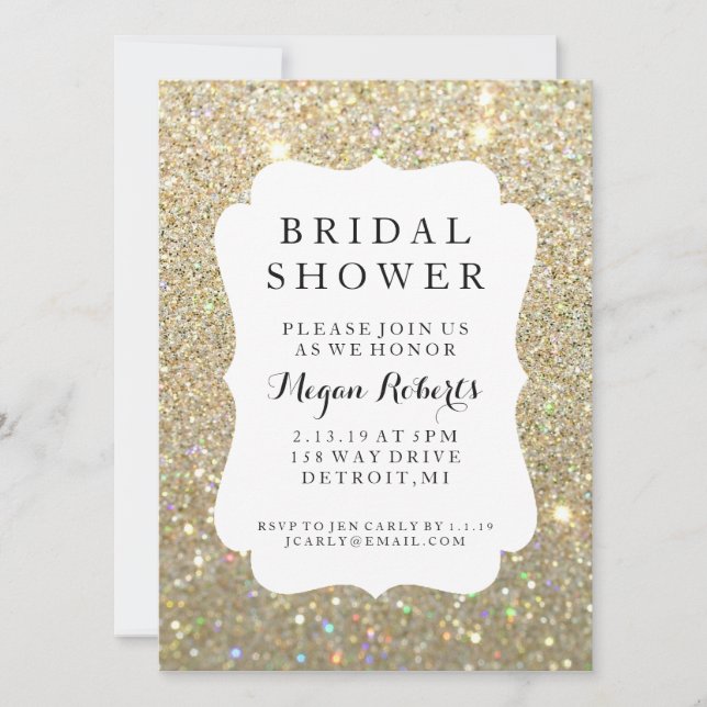 Invitation - onglet Jour de Fête des mariées (Devant)