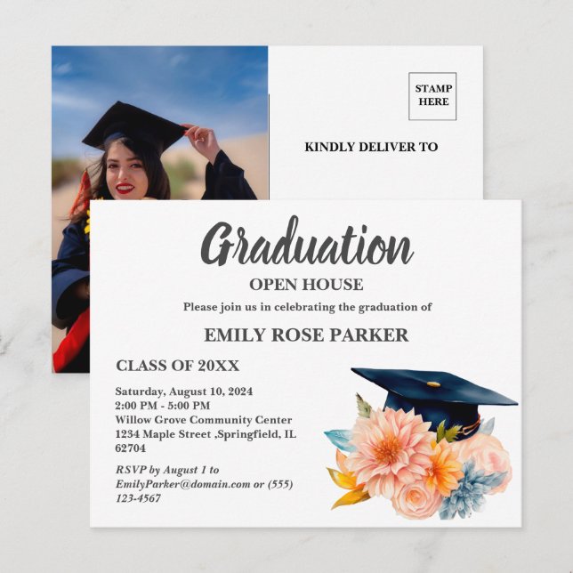 Invitation Open House (Devant / Derrière)