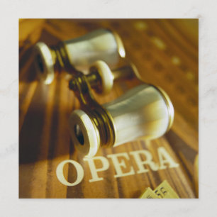 Invitation Opéra jumelles