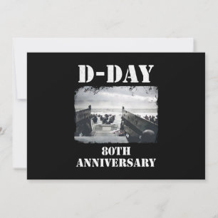 Invitation Opération Overlord 1944 Jour J 2024 Normandie