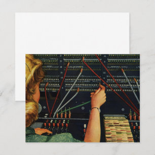 Invitation Opératrice de Standard Téléphonique, Entreprise Vi