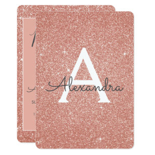 Invitations Faire Part Rose Gold Zazzle Fr