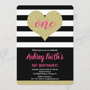 Invitation or rose noir coeur valentine jour anniversaire