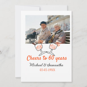 Invitation Orange célèbre 60 ans de mariage