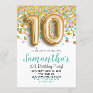 Invitation Orange Confetti à la Monnaie d'Or du 10