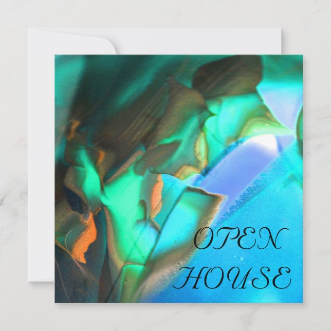 INVITATION ORANGE DE FLAIR TURQUOISE DU SUD-OUEST (Devant)