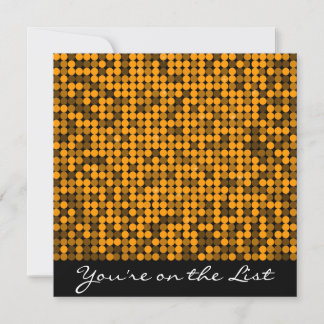 Invitation Orange Glam