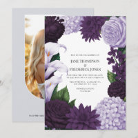 Orchidée de minuit, Aubergine velours & Mauve brum