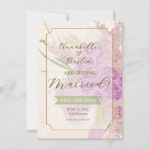 Orchidée Ombré Vintage Nœud et Bouquet
