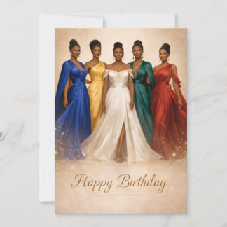 Invitation Order of the Eastern Star Birthday Card