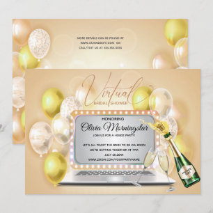 Invitation Ordinateur portable de célébration de la Fête des