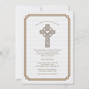 Invitation Ordination croisée réversible