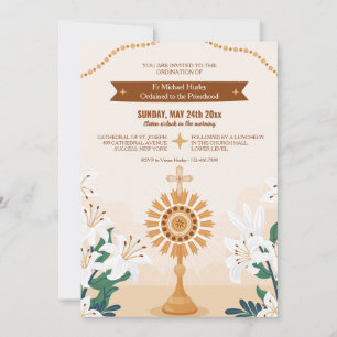 Invitation Ordination de prêtre