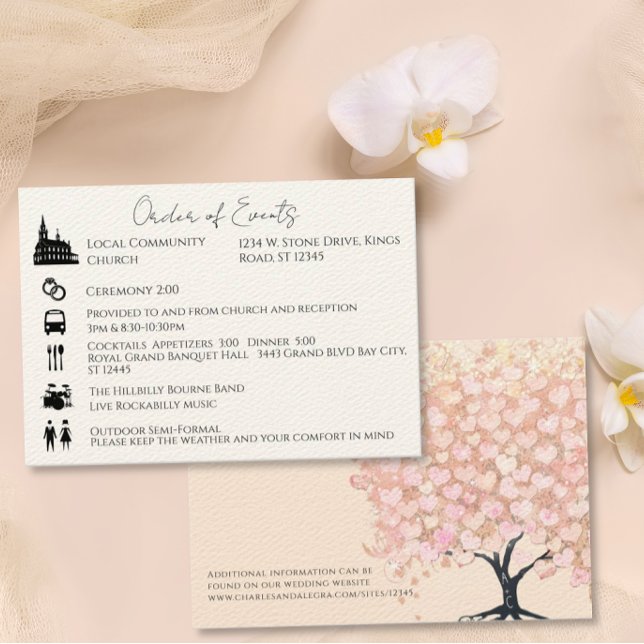 Invitation Ordre chronologique des événements Boîtier de l'ar (Créateur téléchargé)