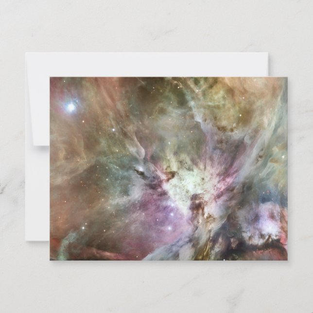 Invitation Orion Nebula Pastels (Devant)