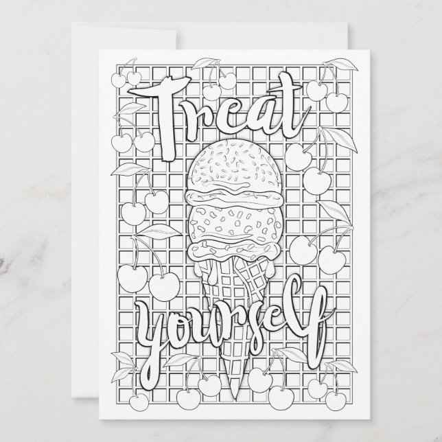 Invitation OrnaMENTAL vous offre la couleur (Devant)