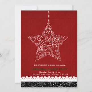 Invitation Ornement de Noël