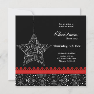 Invitation Ornement de Noël