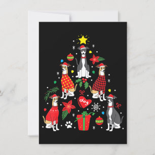 Invitation Ornement de Noël pour arbre de maman de lévrier it